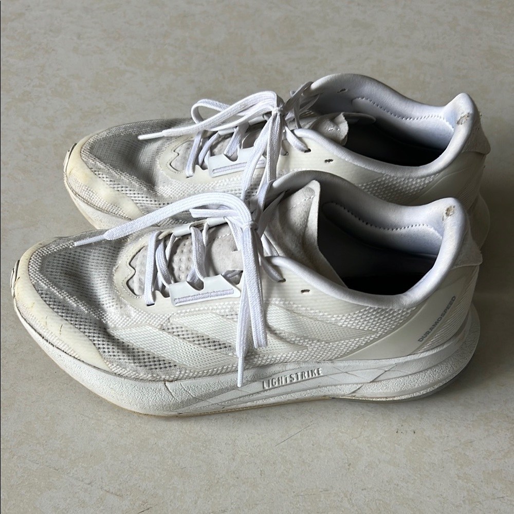 Adidas Men's White Running Shoes